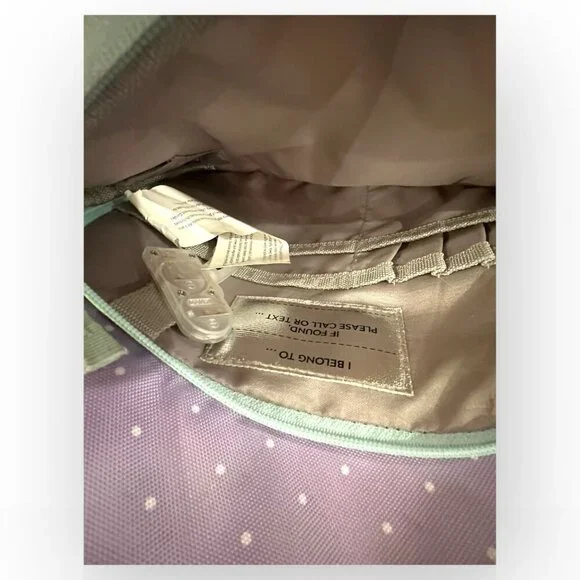 Butterfly Design Light-Up Backpack With Personalized Name "Stella" - Well Used - Picture 10 of 16